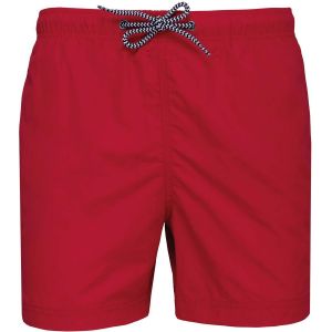 Short De Bain Homme - Pa168 Rouge - Neuf