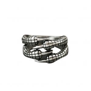 Bague Ouverte En Alliage A La Mode Pour Femme, Motif Griffe D'aigle, Decoration - Neuf