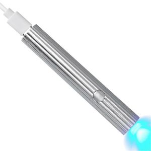 Mini S&egrave;che-Ongles Uv Led 3 W,Lampe Portable &Agrave; S&eacute;chage Rapide,Argent&eacute; - Neuf