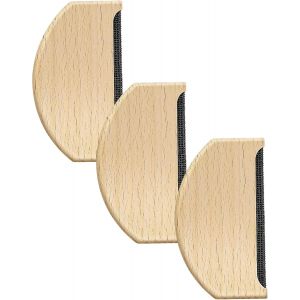 MEVRONISSHOP-Peigne Anti Bouloche 3 pcs Compact et Portable Facile &agrave; Utiliser Multifonctionnel pour &eacute;liminer Les Peluches et Les amas de Fibres Outils d'entretien et de Nettoyage des V&ecirc;tements - Neuf