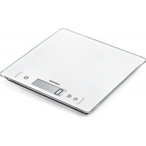 Eryi-Balance De Cuisine Numérique Page Comfort 400, Balance Électronique Multifonction, Balance Alimentaire Blanche, Pèse Aliment De Haute Précision Jusqu'à 10 Kg, Surface De Pesée Extra Large - Neuf