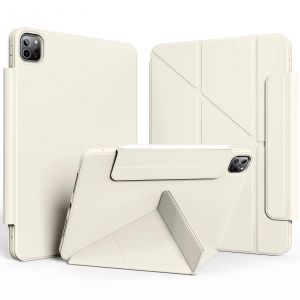 Chicslick-Zoyu Coque Ipad 10 Air 11 4/5 10.9 Pro 11 13 2024 Pliage D&eacute;tachable En Forme De Y, Ipad 10.2 7/8/9e G&eacute;n&eacute;ration Rotation 360 &deg; Couverture D&eacute;tachable,Ipad Air 11 M3 2025,Rouge[X177] - Neuf