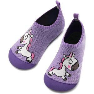 Kalanka-Chaussons Enfant Garçon Filles Respirant Pantoufles Doux Antidérapant Unisexe Chaussette Bebe Chaussures - Neuf