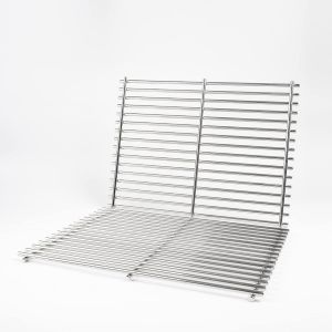 7521 38CM Grille Cuisson pour Weber Spirit 200 E200 E210 S200 S210 (avec Boutons de Commande Lat&eacute;rale), Acier Inoxydable Grille de Barbecue Pi&egrave;ces D&eacute;tach&eacute;es pour Weber 500, 7521, 7522 - Neuf