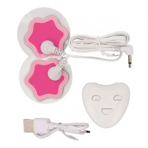 Appareil Anti-Douleur Menstruelle Avec Patch Electrode Rechargeable Usb, Masseur Portable Anti-Douleur Menstruelle Pour Femmes, Blanc - Neuf
