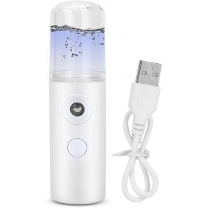 Checarzhn--No1-Pulvérisateur Facial Pulvérisateur De Brume De Vi Portable Mini Humidificateur Professionnel Vapeur Pour Le Vi Appareil De Beauté Pour Spa Hydratant - Neuf