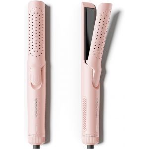 Curling Iron, Airflow Styler With 360° Cooling Air To Fix Curls Faster, 2 In 1 And Curler, Pink, Heating In 30 Seconds - Neuf