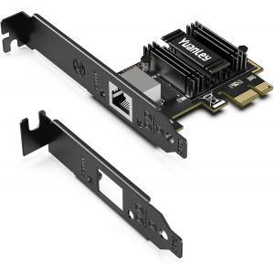 Carte Réseau Pcie 5gb , Adaptateur Ethernet Pci Express 5g Base-T Avec Puce Rtl8126, Prend En Charge Wol, Port Rj45 5g/2.5g/1g/100mbps Pour Pc Windows/Linux - Neuf