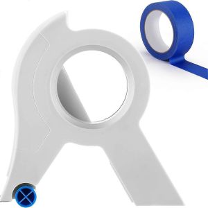 1 paquet d'applicateur de ruban de peinture de masquage chaque ruban de peintre de 1,4 pouce,coupe-ruban portable pour ensemble de masquage - Neuf