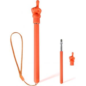 XIHIRCD Stylet pour Enfant, avec Attaches, 3 en 1 Stylet Crayon Pointeur T&eacute;lescopique pour Enseignants B&acirc;ton Conducteur Stylet Capacitif pour &Eacute;cran Tactile pour iPad iPhone Tablette Kindle (Vert) - Neuf