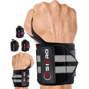 Prot&egrave;ge Poignet Musculation Sangle Musculation Poignet Wrist Wraps Sangle De Levage Musculation Pour Femmes Et Hommes Poignet De Force Protege Poignet Musculation Bande Poignet Musculation.[K733] - Neuf