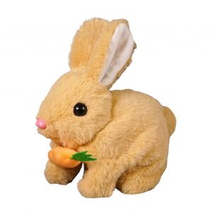 Bunby, Bunby - Mon lapin en peluche réaliste, un lapin réaliste qui peut marcher et parlerbunby Mon lapin en peluche réaliste, un robot lapin interactif et réaliste en peluche de Pâques-L - Neuf