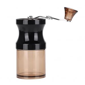 Hjlian Moulin A Cafe Manuel Portable Et Detachable, Broyeur A Manivelle Pour La Cuisine, Noir - Neuf
