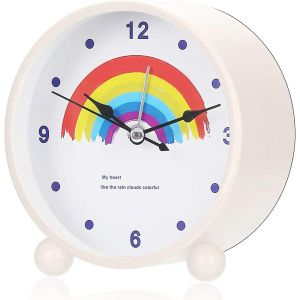 KAL-Réveil Pour Enfants,Réveil Enfant,Réveil À Double Cloche Pour Enfants,Réveil Veilleuse Enfant, Fonction Snooze Et Alarme Puissante,Réveil (G) - Neuf