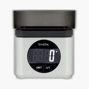 Eryi-- Ba22 Mythique - Balance De Cuisine Électronique, Design Iconique Et Rétro, Bol Intégré 0.7l, Grand Écran Lcd, Affichage Xxl Des Chiffres, Fonction Tare, Gris - Neuf
