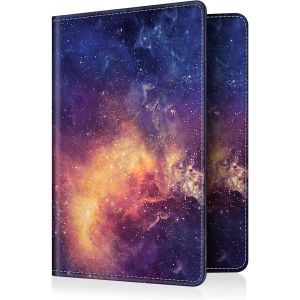 CAUC-Porte-Passeport Housse - Voyage Protecteur Portefeuille Pochette Etui de Protection pour Passeport, Carte d'embarquement, Carte d'identit, - Neuf