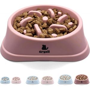 Cmws-Grande Gamelle Anti-Glouton Pour Chien - Alimentation Lente Et Saine - Gamelle À Alimentation Lente - Favorise La Digestion - Anti-Vomissements - Pied Antidérapant - Pour Chiens De Grande Et Xxl - Neuf