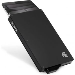 KALANKA-Porte-Carte RFID pour Homme - Porte-Carte en Métal Minimaliste, Fin - Porte Carte - Porte Carte Bancaire - Protecteur de Carte sans Contact - Neuf