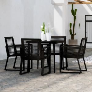 Prolenta Premium - Ensemble &Agrave; Manger De Jardin 5 Pcs Noir - Neuf
