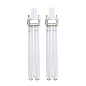 2pcs 11w Ultraviolet Uv Disinfection Lampes Ampoules De St&eacute;rilisation Uv Pour St&eacute;rilisateur Aquarium (Base De Lampe G23) -N141 - Neuf