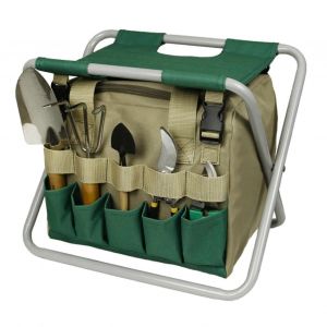 Pliante De Jardin Tabouret À Outils Amovible Sac, Portable, Pêche Et Camping De Selles Pour L'extérieur, Résistant Et Léger - Neuf