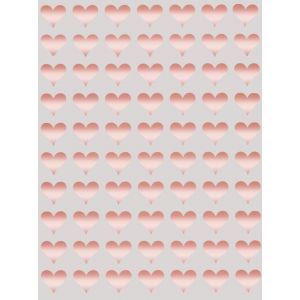 Royal Lot De 1 050 Mini Coeurs Autocollants M&eacute;talliques Pour D&eacute;coration, Loisirs Cr&eacute;atifs, Fournitures De F&ecirc;te Et Scrapbooking - 1,3 Cm (13 Mm) (Or Rose) - Neuf