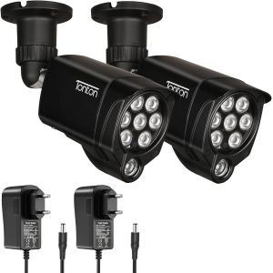 Ir Projecteur 30M, 8 Led Projecteur Infrarouge, Lampe D'Éclairage Pour Caméra De Surveillance/Quest/Quest2/Quest3/Vr2 Playstation(Psvr2)/ Ps5 Vr2, Alimentation Eu Pour Intérieur Et Extérieur - Neuf