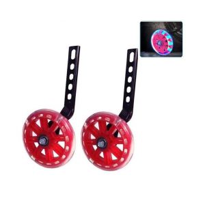 Roues D'entraînement Pour Vélo Pour Enfants - Stabilisateurs Réglables Pour Vélos De 12"" À 20"" - Conception Durable Et Amusante Pour Un Apprentissage En Toute Sécurité ! - Neuf