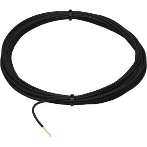 20m FLRY C&acirc;ble de v&eacute;hicule Noir 0,5mm&sup2; Rond C&acirc;ble Fil de Fer toronn&eacute; Car C&acirc;ble d'alimentation - Neuf