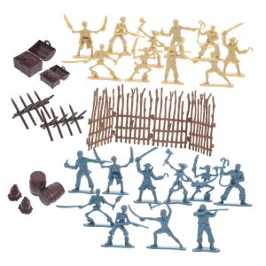 Accessoire squelette pour figurine de pirate, jouet en plastique compatible avec les figurines de pirates - Neuf