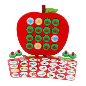 Jeu D'&eacute;checs En Bois Pour Enfants, Gar&ccedil;ons Et Filles, Jouets Cognitifs - Neuf