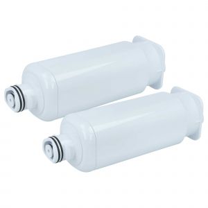 vhbw 2x Filtre &agrave; eau cartouche compatible avec Siemens RF28T5021SR, RF29A9671SR, RS22T5201SG, RS22T5201SR, RS27T5200SG r&eacute;frig&eacute;rateur - Neuf