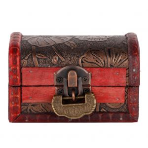 Boite De Rangement Retro Portable Pour Bijoux, Colliers, Bracelets - Neuf