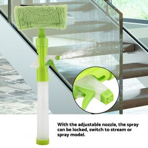 Hjlian Brosse Nettoyante Multifonction En Microfibre Pour Vitres De Voiture Et De Maison (Verte) - Neuf