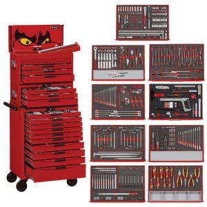 Servante rouge foam mega master set Teng Tools TCEMM699NV - Neuf