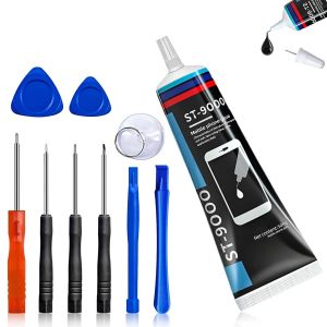 MEVRONISSHOP-Colle Ecran Smartphone, Colle Telephone, Colle pour Telephone Portable, Convient pour Coller Les &Eacute;crans de T&eacute;l&eacute;phones Portables Tablettes Ordinateurs Portables Appareils Photo etc, 50ML - Neuf