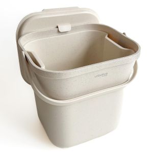 Urbalive Design Poubelle Bio De Cuisine 8 L Avec Passoire Amovible-Seau &Agrave; Compost De Cuisine Avec Couvercle-Petite Poubelle Pour D&eacute;chets Biologiques Quotidiens-Passe Au Lave-Vaisselle-Fabriqu&eacute; - Neuf
