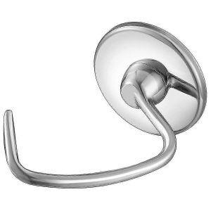 Crochet pétrisseur en acier inoxydable pour batteur sur socle à tête inclinable KitchenAid 4,5-5 pintes,pièces de rechange crochets à pain - Neuf