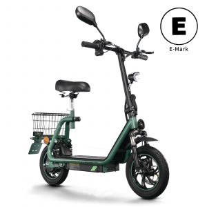 Trottinette &Eacute;lectrique Twofish M5-Pro-E Certifi&eacute; Eec Moteur 500w Batterie 48v13ah Vitesse Maximale 40km/H Autonomie 30km Vert - Neuf