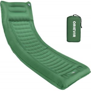 Letnerny-Matelas De Camping - 12 Cm - Matelas Gonflable Épais - Pour Les Voyages - Avec Coussin Pour Randonnée, Plage, Tente, Trekking, Extérieur - Ultra Léger - Neuf