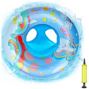 Bouee Bebe, Bébé Siège De Piscine, Anneau De Natation Pour Bébé, Flotteur De Piscine Pour Enfants, Bague Natation Flottante, Entraîneur De Gonflable Natation Pour 6 À 48 Mois - Neuf