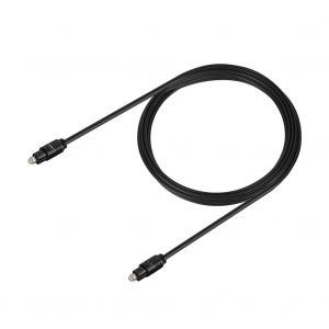 Cable audio numerique a fibre optique OD4 mm pour cables TosLink MD DVD DivX 3,0 m - Neuf