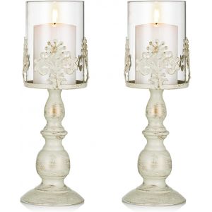 Bougeoir En Fer Classique Bougeoir En Fer Lampshade Pour Le Mariage Romantique Bougeoir Creatir Pour Le D&icirc;ner Aux Chandelles Bougeoir D'Accueil Pour La D&eacute;coration De Table, L+L - Neuf