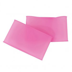Équipement De Sport De Longue Durée En Silicone Anti-Ald,Sangles De Protège-Tibia De Football Pour Hommes Et Femmes,Bandes De Jambe Pour Jeunes,Ballon De Coup De Pied De Football -Rose L - Neuf