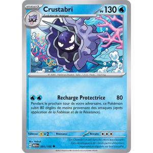 Carte Pokémon - Crustabri - 091/165 - Ev3,5 151 Mew - Neuf