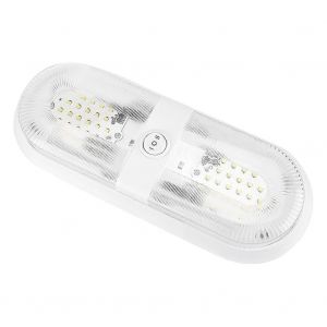 Rv Plafonnier Led Luminaire Double Dôme 4500k Camp Remorque Lampe De Maison - Neuf