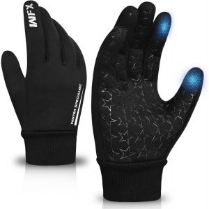 Subzonal-Gants De Sport D'hiver Pour Enfants, Gants Thermiques Antid&eacute;rapants Pour &Eacute;cran Tactile, Pour La Course, La Randonn&eacute;e, Le Ski Et La Marche En Plein Air, Gants De Cyclisme Chauds Coupe-Vent Po - Neuf
