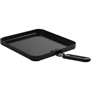 Ulteronixshop-Plaque de Gril Plate Universelle - Aluminium - Comprend Un Sac de Transport Pratique - Noir - Barbecue - Neuf