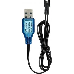 Kal-Chargeur Batterie 3.7v Avec Prise Sm-2p Câble De Charge Usb, Ni-Mh Battery Usb Charger Cable Chargeur Câble Rc Universel Pour Voiture Rc Bateau Drone Avions Rc Et Autres Jouets Télécommandés-Kalanka - Neuf