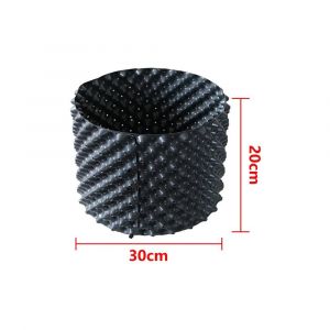 Dispositif De Contrôle Des Racines, 1 Pièce, Jardin, Verger, Culture Des Semis D'Arbre, Planche De Drainage En Pet Épaisse, Pot De Propagation Du Contrôle Des Racines Des Plantes.30Cm X 20Cm - Neuf